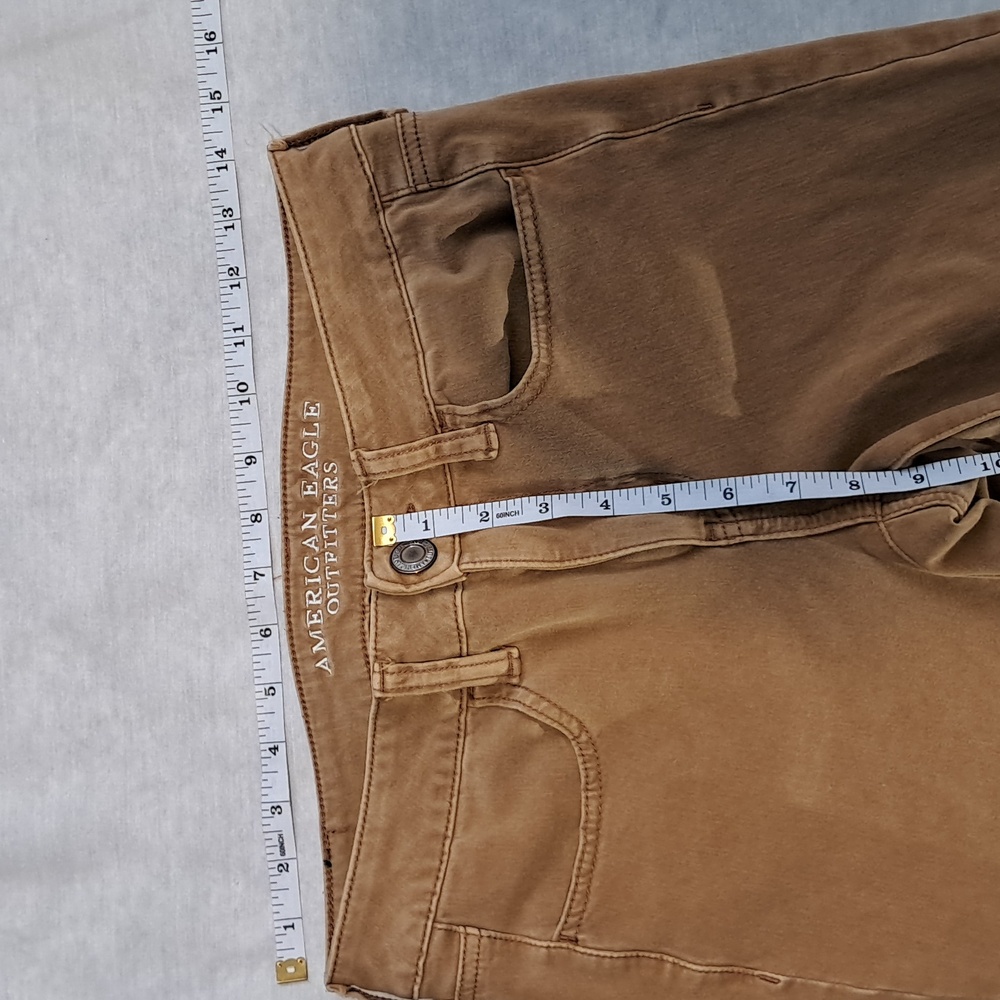 American Eagle Outfitters 360 Super Stretch Jegging. Tan. Size 6. - Picture 7 of 11